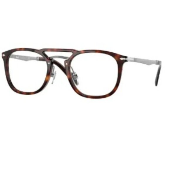 Persol Men's Glasses Havana S48 T140 PO3265V Brown Tortoise NWT Case $289 - Picture 1 of 12